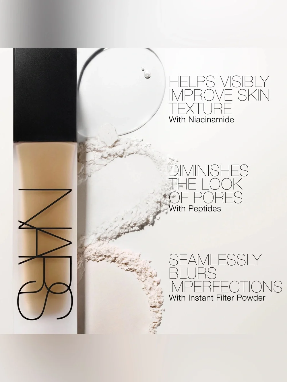 MD 5.5 Alexandria NARS Natural Matte Longwear Foundation Brand New Boxed Full Sz